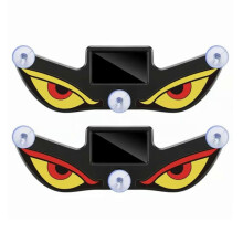 (N) Solar Powered Devil Eyes Car Light - Eye catching Demon Eyes - for Night Driving
