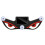 (B) Solar Powered Devil Eyes Car Light - Eye catching Demon Eyes - for Night Driving 1