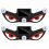 (F) Solar Powered Devil Eyes Car Light - Eye catching Demon Eyes - for Night Driving 1