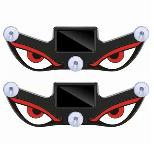 (F) Solar Powered Devil Eyes Car Light - Eye catching Demon Eyes - for Night Driving