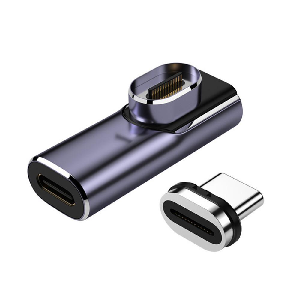 (Elbow) Magnetic Usb-C To Micro Adapter, 100W Pd Fast Charging Converter 123643898565