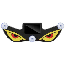 (C) Solar Powered Devil Eyes Car Light - Eye catching Demon Eyes - for Night Driving