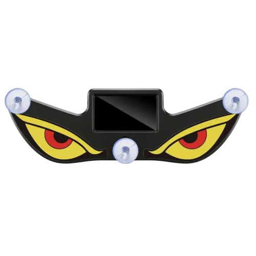 (C) Solar Powered Devil Eyes Car Light - Eye catching Demon Eyes - for Night Driving