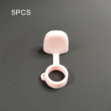 (Pink cap) 5PCS Yueke Relax Yuzu Small Wild Non-Me Pied Piper Dust Protection Cover