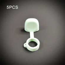 (Green cap) 5PCS Yueke Relax Yuzu Small Wild Non-Me Pied Piper Dust Protection Cover