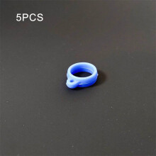 (Blue ring) 5PCS Yueke Relax Yuzu Small Wild Non-Me Pied Piper Dust Protection Cover