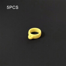 (Yellow circle) 5PCS Yueke Relax Yuzu Small Wild Non-Me Pied Piper Dust Protection Cover
