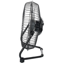 Mini ventilateur noir, portable pour bureau intérieur usage quotidien