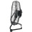 Mini ventilateur noir, portable pour bureau intérieur usage quotidien 1