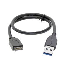 (E Male to USB3.0A Male) Type-E Male to USB3.0A Male Adapter Cable Desktop Motherboard Extension Cable