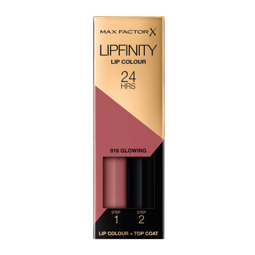 Max Factor Max Factor Lipfinity Long-Lasting Two Step Lipstick - 016 Glowing Pink, 4.2g 1