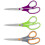 Amazon Basics Stainless Steel Scissors, Comfort Grip Multi-Functional Utility, Multipurpose, PVD Co 2