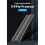 M.2 SSD Enclosure NVMe Protocol M.2 to USB3.2 Gen2 Type-C 10Gbps SSD Case M.2 Solid State Mobile Hard Disk Box Gray 4