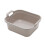Addis Addis Rectangular Washing Up Bowl with Handles, Plastic, Red, 39 x 32 x 14 cm 5