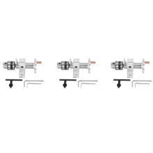 3X Live Lathe Center with Chuck DIY Accessories for Lathe Machine Revolving Centre Woodworking Tool