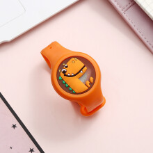 (Dinosaur/B) Waterproof Cartoon Mosquito Repellent Bracelet for Babies & Children - Outdoor Use