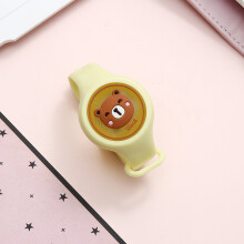 (Little Bear) Waterproof Cartoon Mosquito Repellent Bracelet for Babies & Children - Outdoor Use