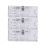 Safetypin Clear Hard Plastic Name Tag Clip Holder 6 Pcs 2