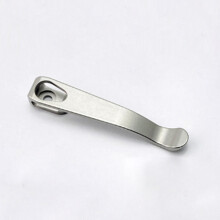 (A) Titanium Folding Knife Back Clip Pocket Clip DIY Knife for Chris Reeve Knives Umnumzaan Sebenza
