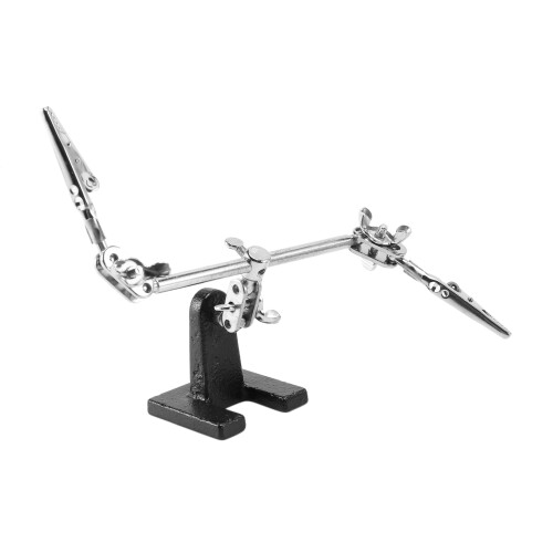 2X Third Hand Soldering Iron Stand Clamp Helping Hands Clip Tool PCB Holder Electrical Circuits Hobby 2