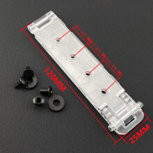 Outdoor Knife Holster Waist Clip Clear Knife Sharpening for MOLLE-LOK KYDEX