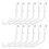 48Pcs Peg Board Hooks, Peg Board Accessories, Long Peg Board Hooks Set Metal Storage Tool Waterproof Home Office Tool 2