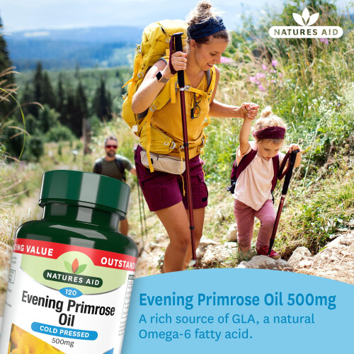 Natures Aid Natures Aid Evening Primrose Oil 500mg 2