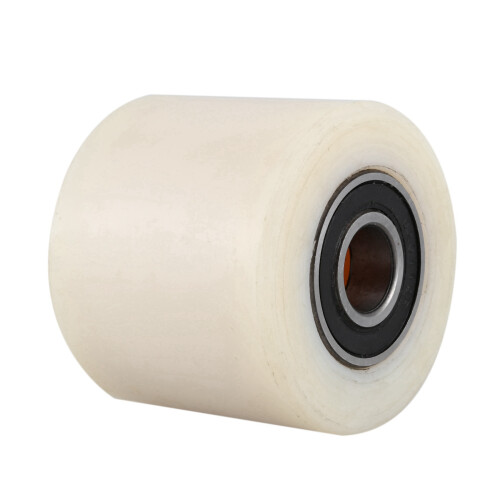 2X Palette Drehen 80 x 70mm Nylon Beige + Silber 1