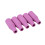 10Pcs MB15AK Ceramic Nozzle Protective Cover MIG Ceramic Nozzle Conductive Nozzle Ceramic Nozzle 4