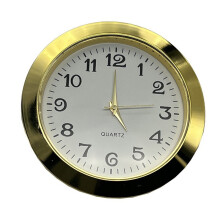(Gold-Arabian) 55MM Alloy Watch Head with Tongue & Groove Crafts - Accessories for Watch Bands