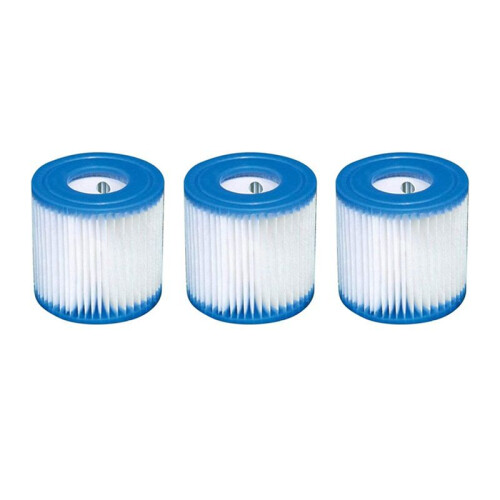 6Pcs Pool Filter Cartridges 89x79x45Mm Replacement Swimming Pool Filter for Pool Filter Pump Cleaner 1