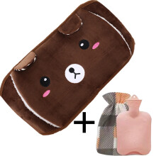 (Panda) Kawaii Hot Water Bottles Cover Heater Hot water bags Bottle Hand Warmer Winter Hot Water Bags