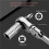 5X 2-in-1 Round Handle Ratchet Wrench 1/4 Double Ended 72 Teeth Quick Spanner Tool Screwdriver Socket Bit 5