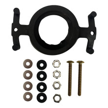 Kit de Vedação da Junta Do Tanque para Eljer 04-3817, Parafusos de Latão e Hardware de Montagem Revestido em Aço Inoxidável