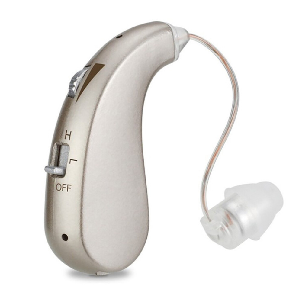 (Silver) Wireless Sound Amplifier Ear Aids for Elderly | Moderate to Severe Hearing Loss