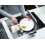 Joseph Joseph Joseph Joseph Edge Dish Brush with Integrated Sink Rest, Grey 6