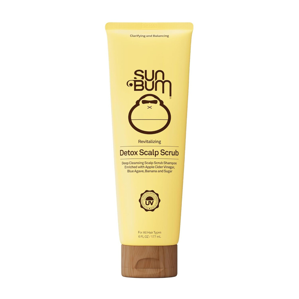 Photos - Hair Product Sun Bum Revitalizing Detox Scalp Scrub|Vegan and Cruelty Free Moisturizing and Deep Cleansing and Exfoliating Hair Wash with