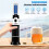 Wine Tester Handheld Refractometer Sugar Content Tester Sugar 0-40% Alcohol 0-25% Alcohol Tester 3
