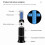 Wine Tester Handheld Refractometer Sugar Content Tester Sugar 0-40% Alcohol 0-25% Alcohol Tester 8