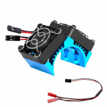 Doppellüfter (40 mm) für RC-Motoren, Kompatibel mit 1/7 und 1/8 Modellen Von für ARRMA und für , Passend für Motoren 4074, 4082 und 4268 B