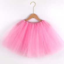 (Pink) High Quality 80s Fancy Dress Color Tutu Skirt WOMEN LADY Tutus Hen Party