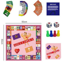 (B) Adultopoly: Couples Edition - Adult Relationship Board Game