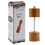 Moedor de Pimenta Moinho de Pimenta Transparente Moedor de Sal NúCleo de Cerâmica Garrafa de Tempero Multiuso Galheta 6 Polegadas 8