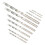 10 Pieces Diamond Drill Bits Set Twist Diamond Tip Drill Bit Heavy Duty  Diamond Drill Bit Set for Glass Tile 7