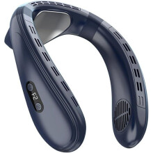 Ventilateur de cou portable, refroidisseur de cou rechargeable de 8000 mAh pour un confort corporel optimal, rafraîchissement personnel