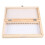 3X Wooden Slide Storage Box, Holds 50 Slides, Microscope Slide Box 4