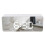 LED Mirror Desk Alarm Clock with Snooze Function, Digital Display, Bedroom Decoration, White 1