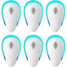 6-pack of ultrasonic insect repellents, latest 2023 model, plug-in electronic indoor insect repellent