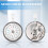 3X NH36 English Date Week Automatic 3.8 O'Clock Crown Watch Movement Mechanical Replacement Parts 6