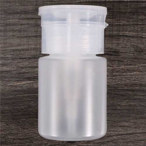 70ml Nail Art Makeup Polish Plastic Pump Dispenser Bottle Remover